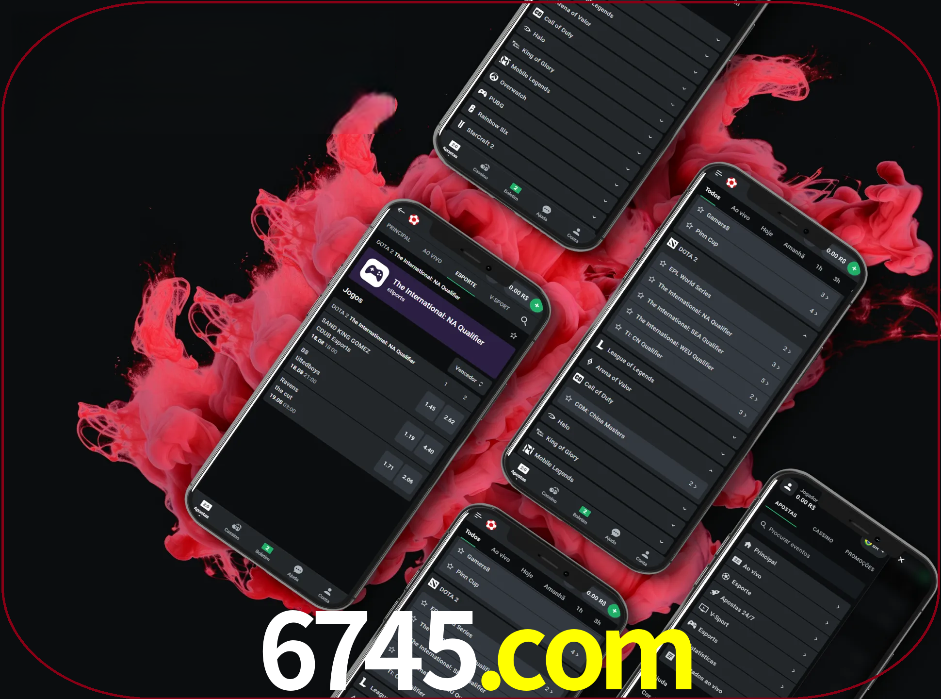 Se o seu smartphone não for compatível com a aplicação, esta opção do 6745 ajudá-lo-á a desfrutar do jogo.