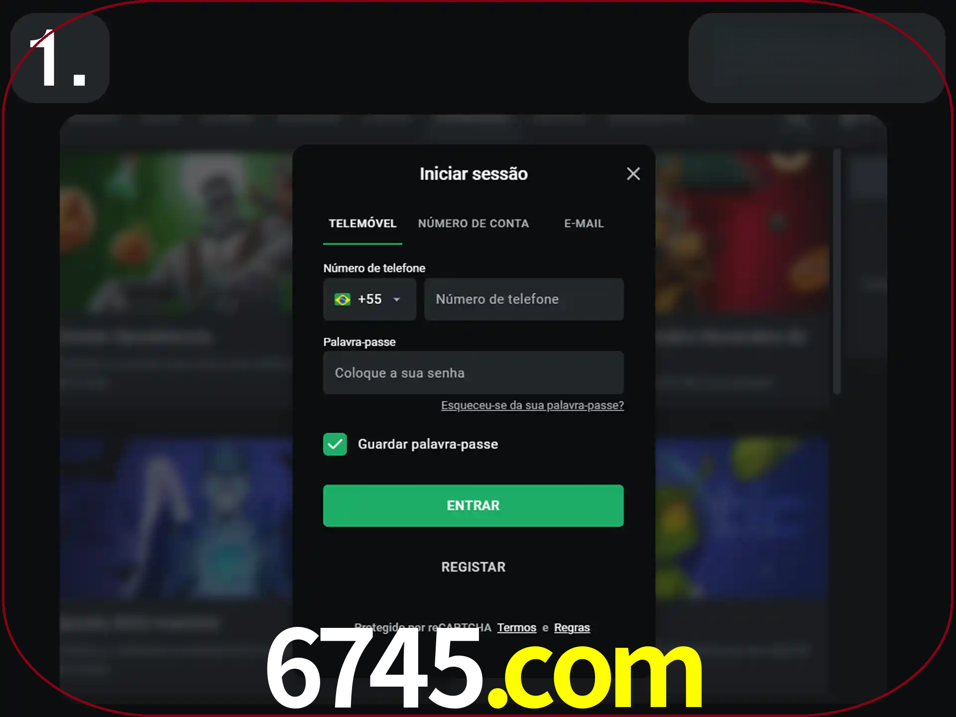 Acesse o site.